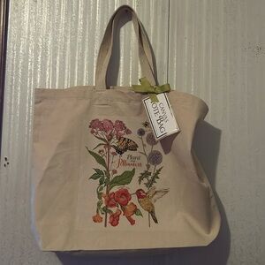 Tote bag/butterfly/nectar feeder